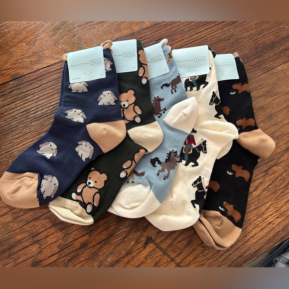 Hansel From Basel Socks, NWT - Set of 5 - Picture 2 of 6